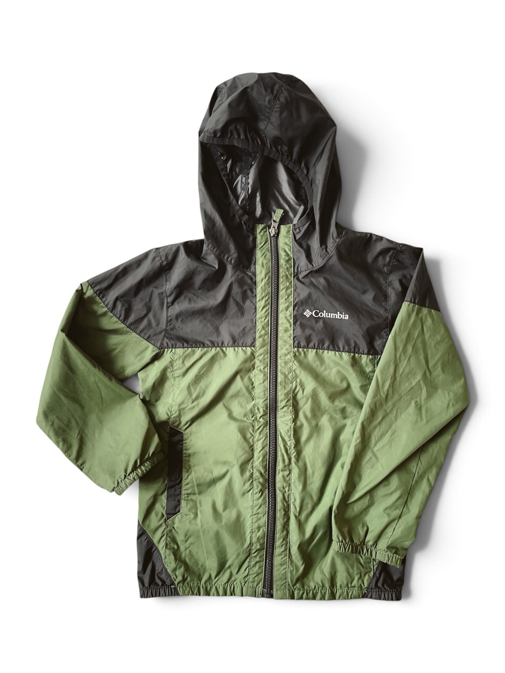 COLUMBIA Windbreaker Jacket Kids Flash Challenger Coat Outdoor Hiking